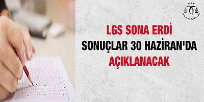 LGS sona erdi