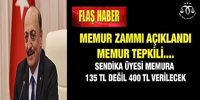 Maaş Zammı Açıklanıyor
