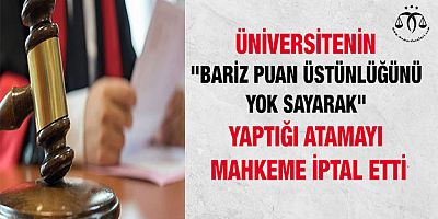 Mahkeme Atamayı İptal Etti