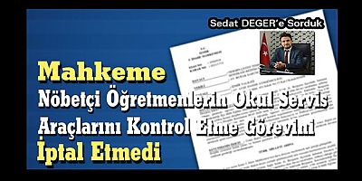 Mahkeme Kararı Yanlış Yorumlanıyor