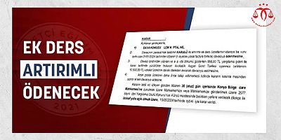 Mahkemeden Ek Ders Ücreti Kararı