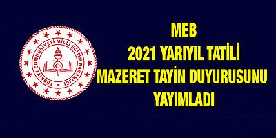 Mazeret Tayin Duyurusu