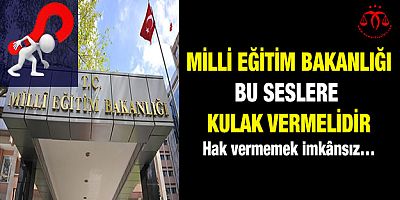 MEB Bu Seslere Kulak Vermelidir