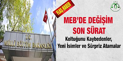 MEB’de Değişim Son Sürat