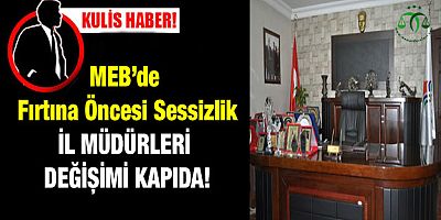 MEB’de Fırtına Öncesi Sessizlik