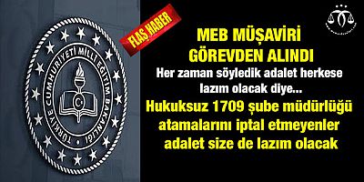 MEB'de Görevden Almalar Devam Ediyor