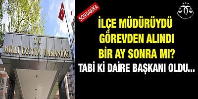 MEB'de Üst Düzey Atama. Bakın Kim?