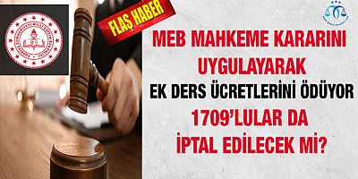 MEB Mahkeme Kararını Uyguluyor