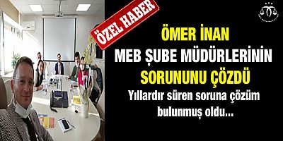 MEB Şube Müdürlerine Müjde