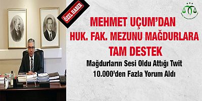 Mehmet Uçum'dan Tam Destek