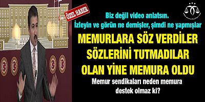 Memur Sendikaları Neden Susuyor?