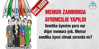 Memur Zammında Ayrımcılık