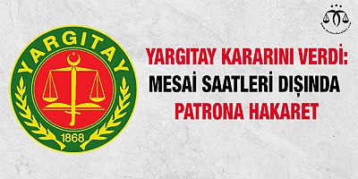Mesai Dışında Patrona Hakaret