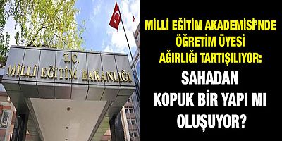 Milli Eğitim Akademisi Öğretmen Ağırlıklı Olmalıdır