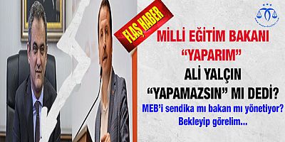 Milli Eğitim Bakanı Kim?