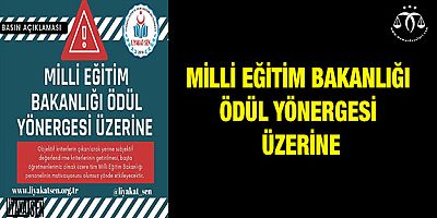Milli Eğitim Bakanlığı Ödül Yönergesi Üzerine