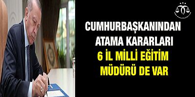 Milli Eğitim Müdürleri Değişti