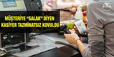 Müşteriye Salak dedi. İşten Tazminatsız Kovuldu
