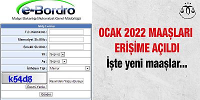 Ocak 2022 Maaşları