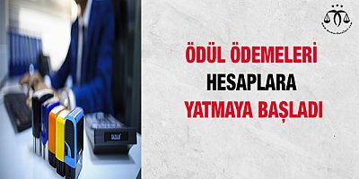Ödül Ödemeleri Hesaplara Yatmaya Başladı