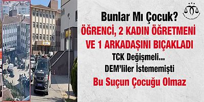 Öğrenci(?) Öğretmenlerini Bıçakladı. 1 Öğretmenin Durumu Ağır