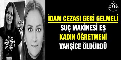 Öğretmen Kadın Öldürüldü
