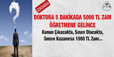 Öğretmen Maaşı Ne Olacak?