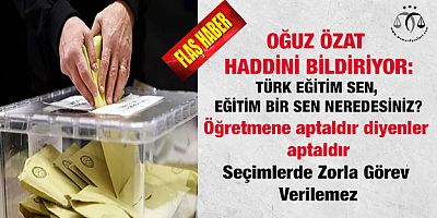 Öğretmene Aptal Diyenler APTALDIR