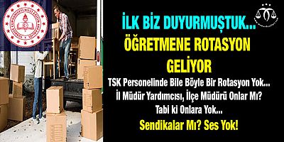 Öğretmene Rotasyon
