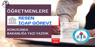 Öğretmene Zorla İcap Nöbeti Verilemez