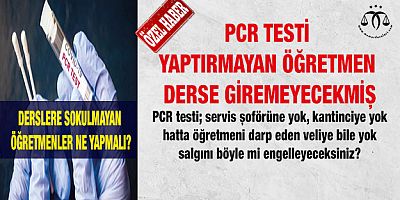 Öğretmeni Derse Sokmamak Hukuk Dışıdır