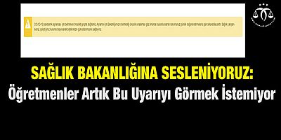Öğretmenler aşı sırası bekliyor