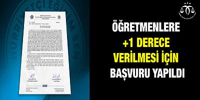 Öğretmenler İçin +1 Derece Talebi