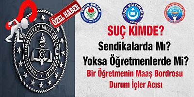 Öğretmenler Mi? Sendikalar Mı?