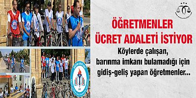Öğretmenler Ücret Adaleti İstiyor