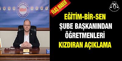 Öğretmenleri Kızdıran Açıklama