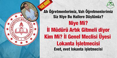 Öğretmenlerimiz İçin Üzülüyor, Kahroluyoruz...