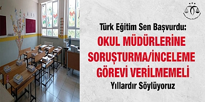 Okul Müdürlerini Bu Yükten Kurtarın