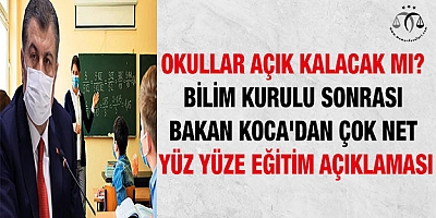 Okullar açık kalacak mı? 
