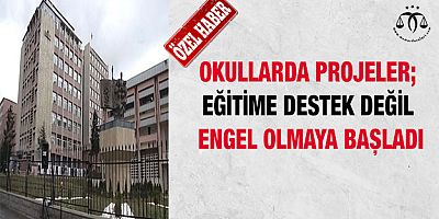 Okullar Proje Yükünden Kurtarılmalı