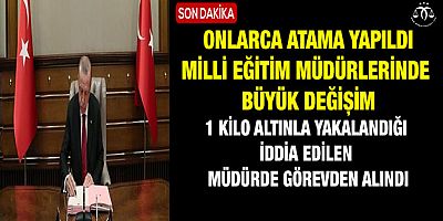 Onlarca Müdüre Atama