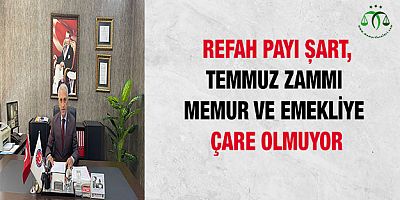 Refah Payı Şart!