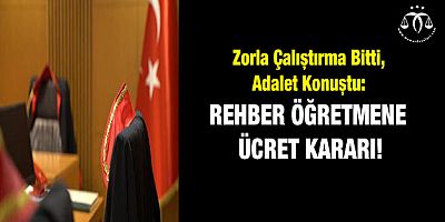 Rehber Öğretmene Ücret Kararı