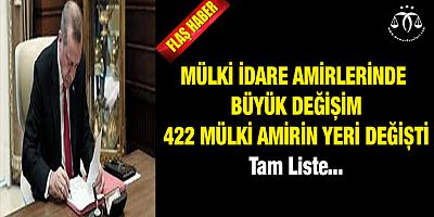 Resmi Gazete'de Yayınlandı