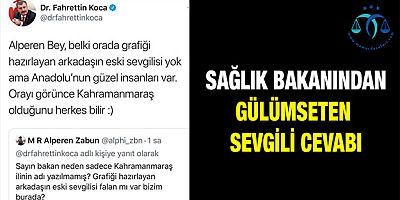 Sağlık Bakanından Gülümseten Sevgili Cevabı
