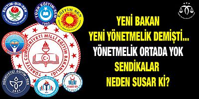 Sendikalar Bile Susuyor...