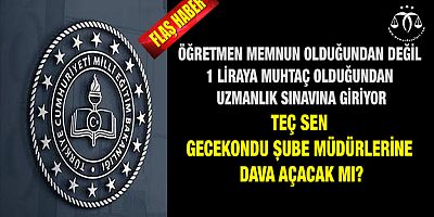 Sendikalar Susuyor MEB İstediği Gibi Atıyor 