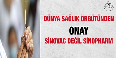 Sinovac Değil Sinopharm