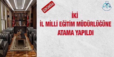 Sırada İlçe Milli Eğitim Müdürleri de Var