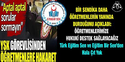Siverek İlçe Seçim Kurulu toplantısına katılan öğretmenlere hukuki destek vereceğiz